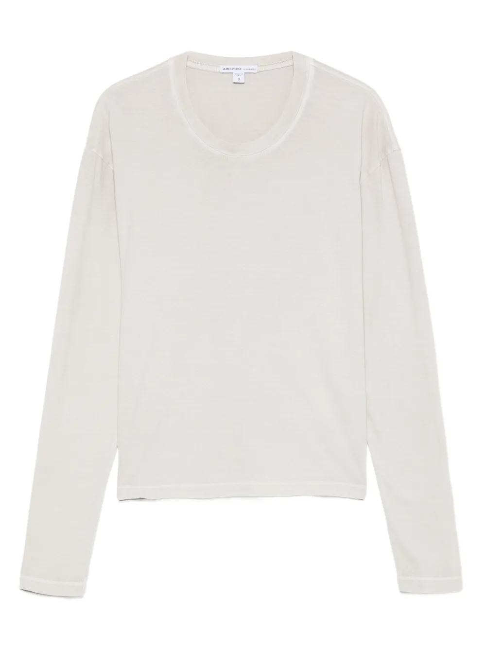 James Perse T-shirt met lange mouwen Grijs