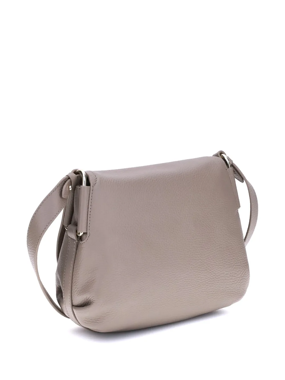 Coccinelle Rebekka flap-detail leather shoulder bag - Grijs