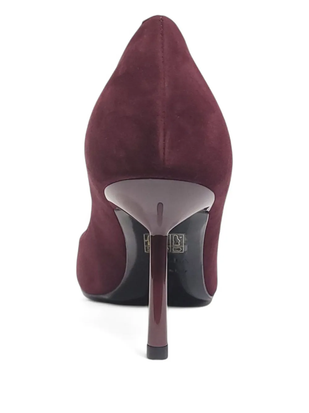 Le Silla 80mm pointed-toe stiletto pumps Rood