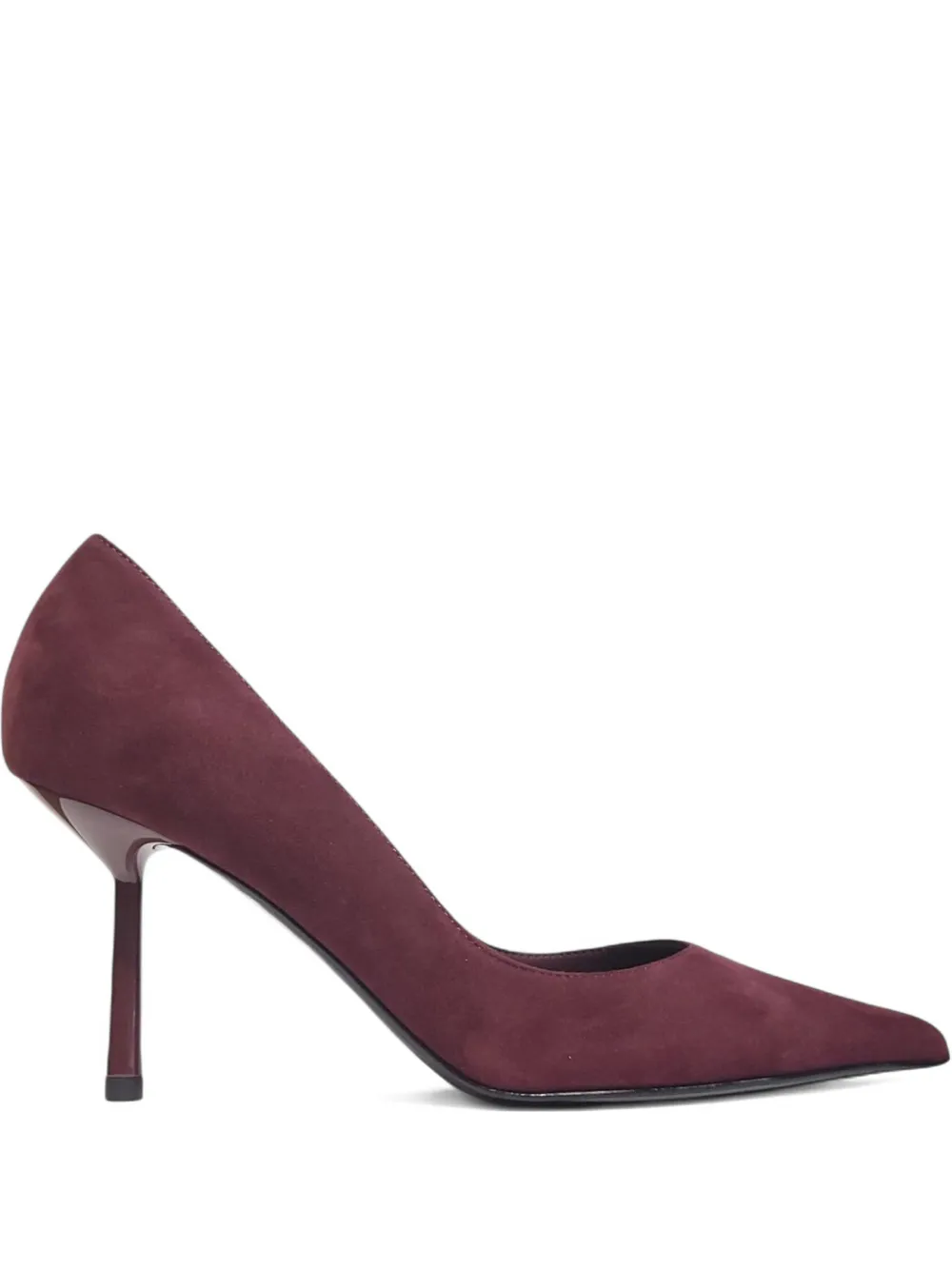 Le Silla 80mm pointed-toe stiletto pumps Rood