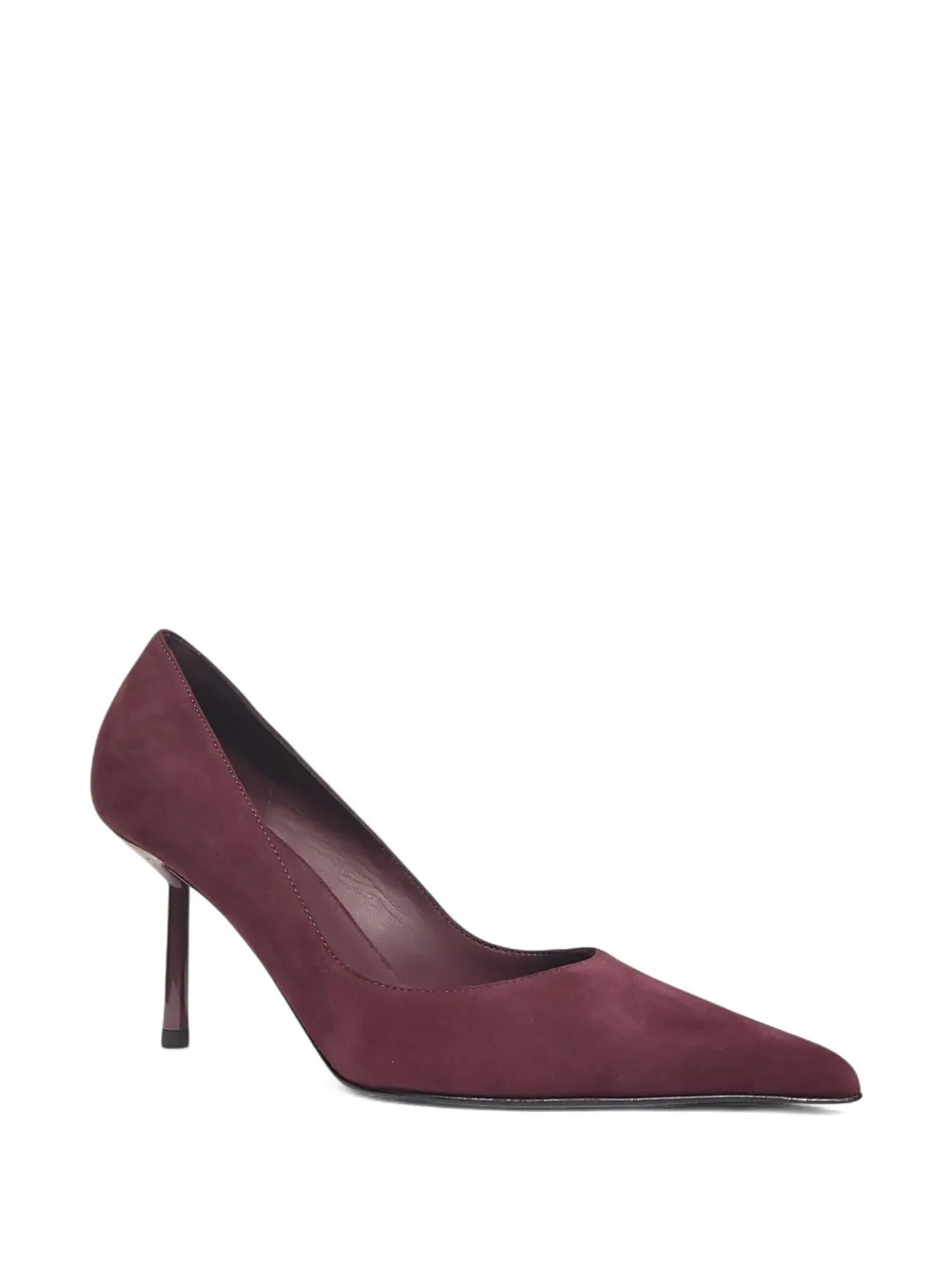 Le Silla 80mm pointed-toe stiletto pumps Rood