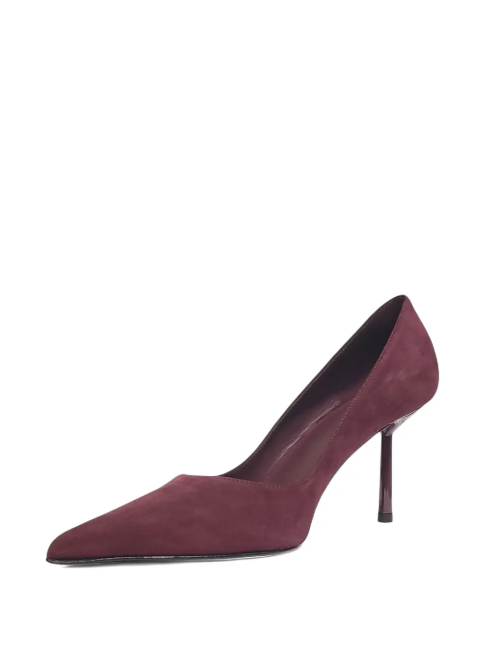 Le Silla 80mm pointed-toe stiletto pumps Rood