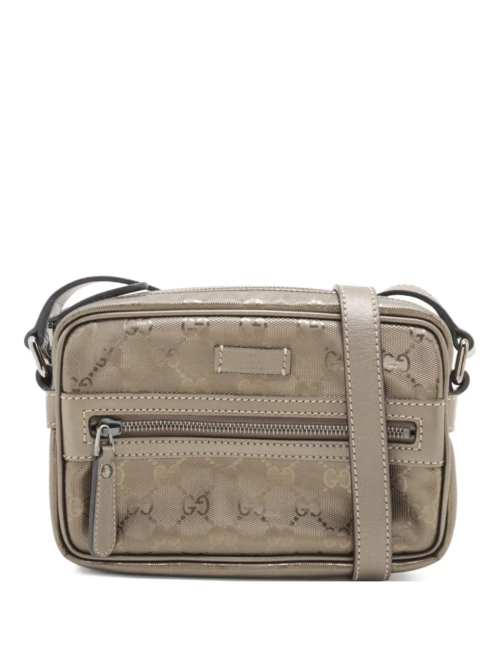 Gucci Pre-Owned 2000s GGパターン ショルダーバッグ - ゴールドトーン Gucci Pre-Owned 2000s GGパターン ショルダーバッグ - ゴールドトーン