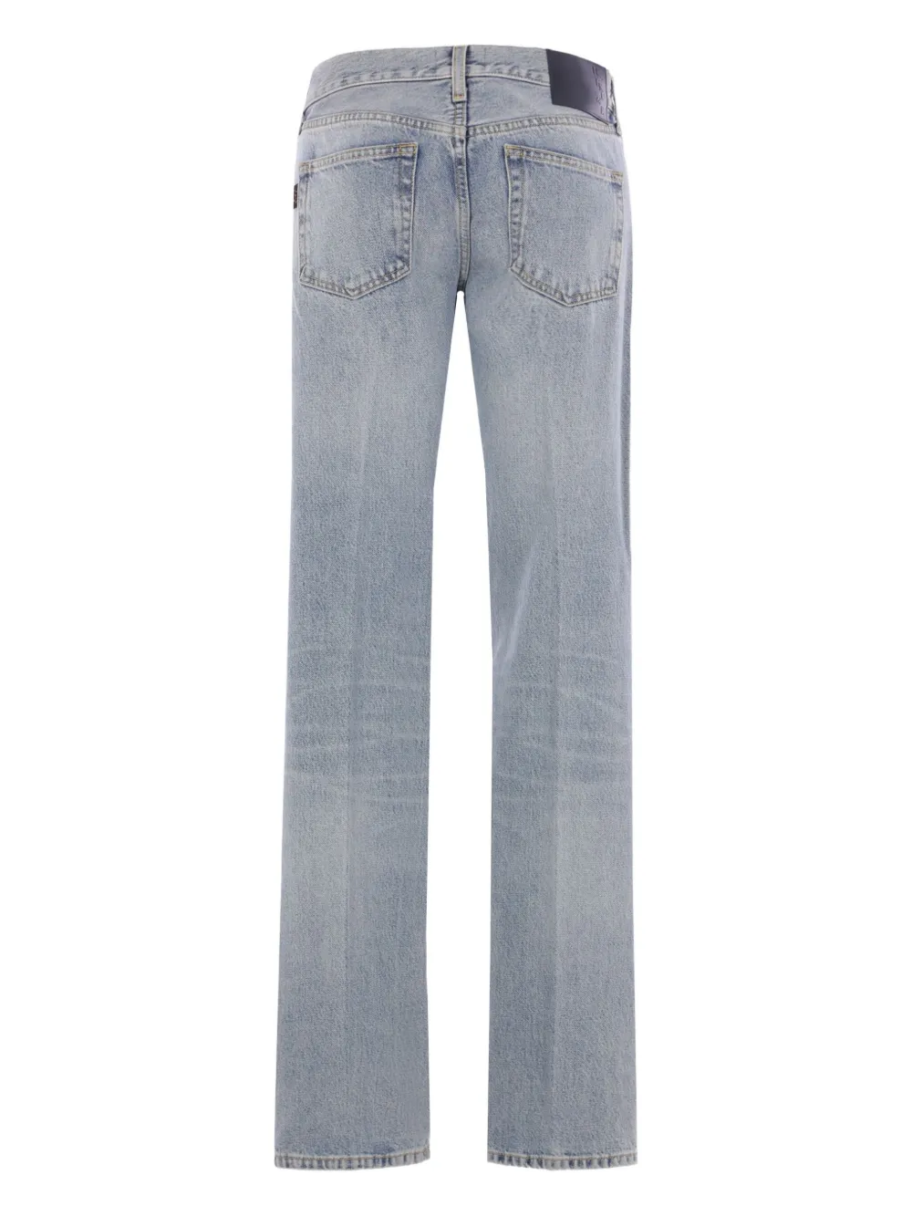 Haikure cotton five-pocket jeans Blauw