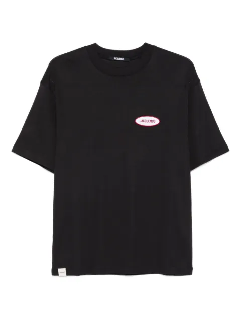Jacquemus The Stazione oval-patch T-shirt