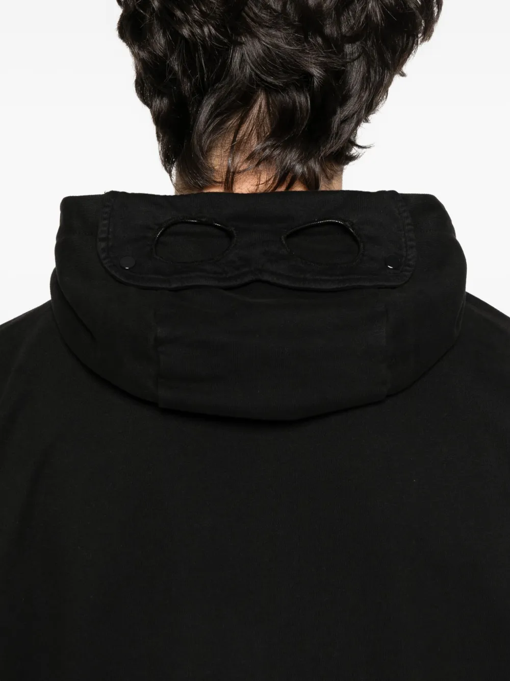 C.P. Company Sweater met capuchon Zwart