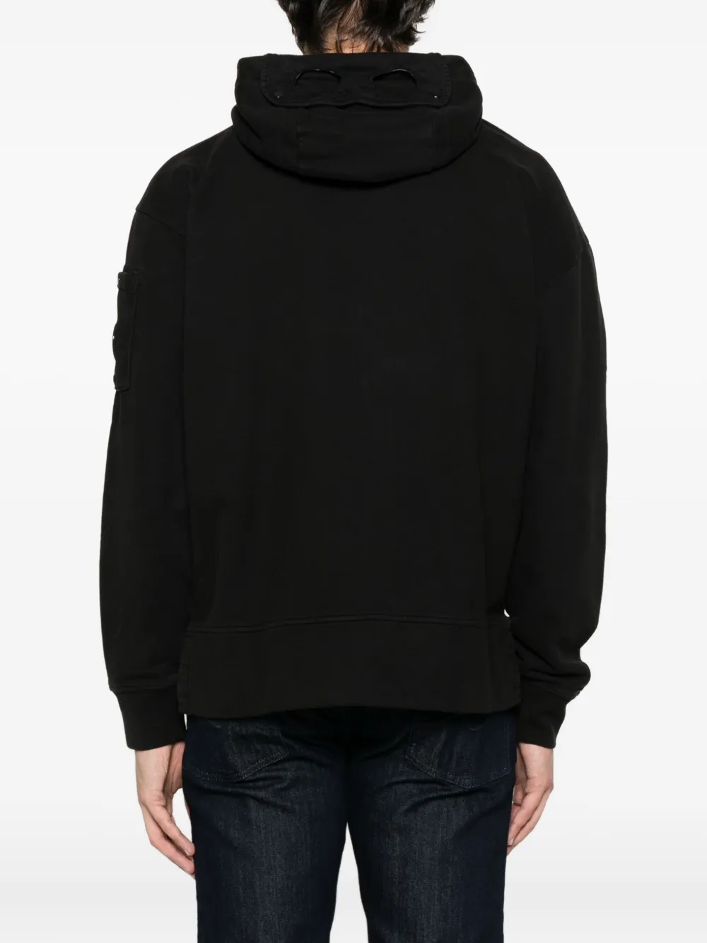 C.P. Company Sweater met capuchon Zwart