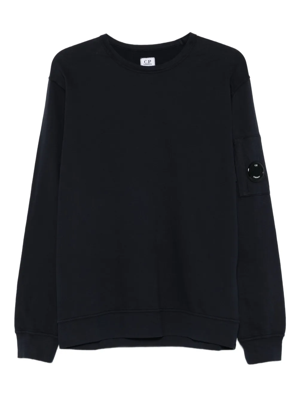 C.P. Company Sweater met logo Blauw