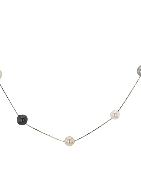TASAKI pre-owned 18K yellow gold baroque pearl necklace