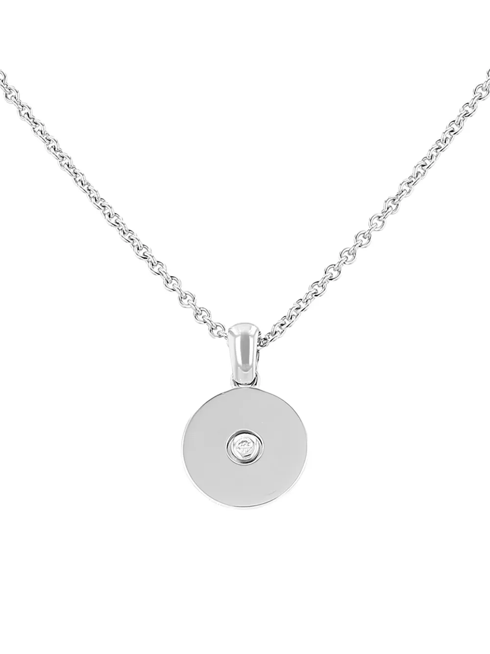 Cartier 2000s ダイヤモンド ペンダント ネックレス 18Kホワイトゴールド - シルバートーン Cartier 2000s ダイヤモンド ペンダント ネックレス 18Kホワイトゴールド - シルバートーン