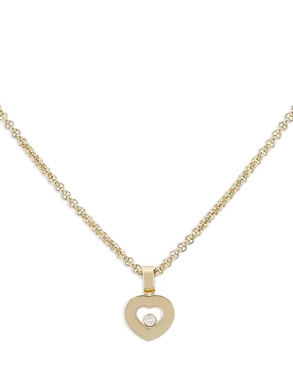 Chopard Pre-Owned 18K yellow gold Happy Diamonds Icon diamond necklace | Image 2