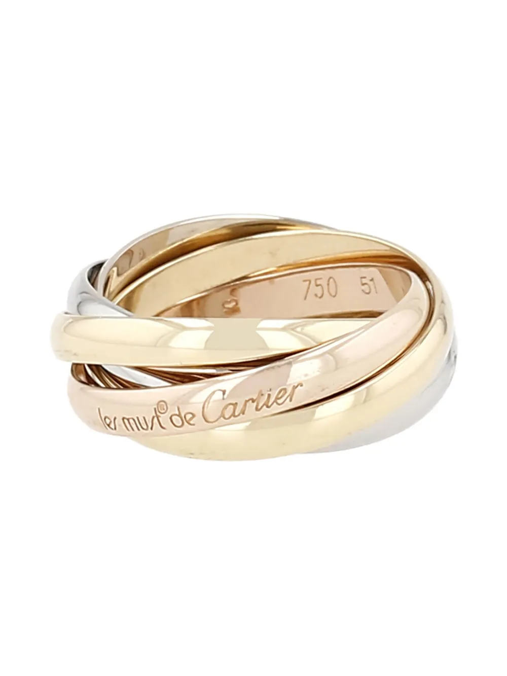 Cartier 18K gold Trinity Semainier ring | Gold | Image 1