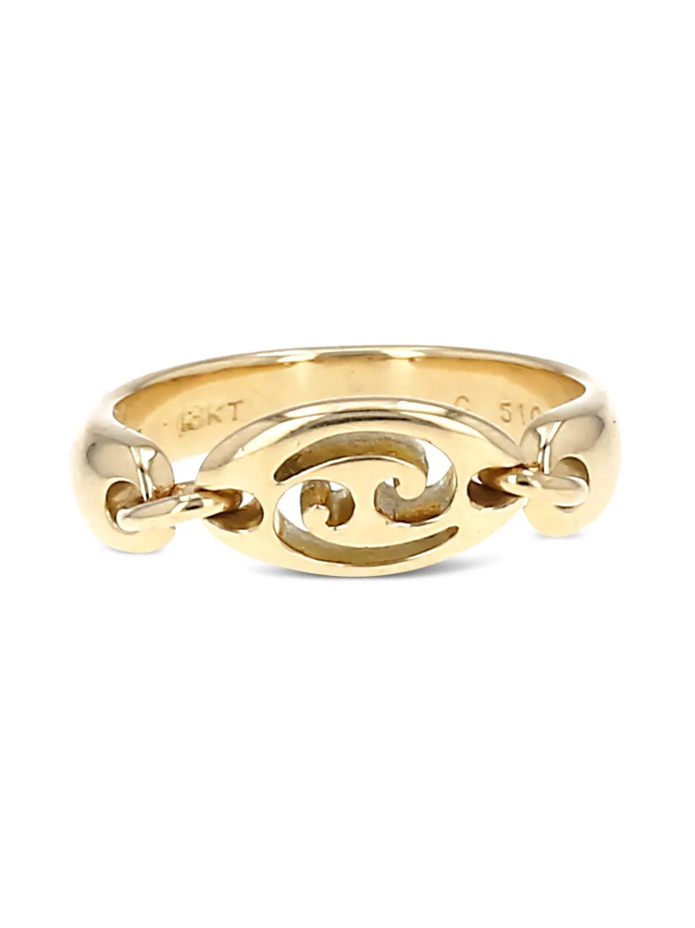 Van Cleef & Arpels Vintage 18K yellow gold Zodiaque articulated ring | Gold | Image 1