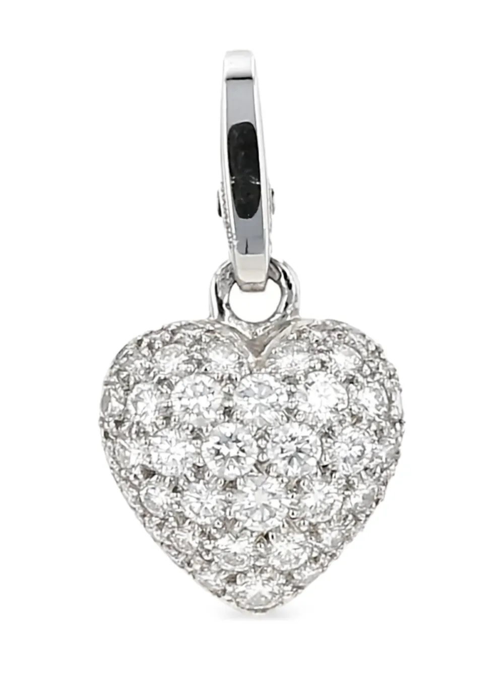 Cartier 18K white gold Coeur et Symbole diamond necklace | Image 2
