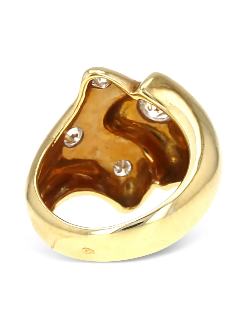 Cartier 18K yellow gold diamond ring | Image 2