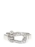 Fred pre-owned 18kt white gold Force 10 diamond ring