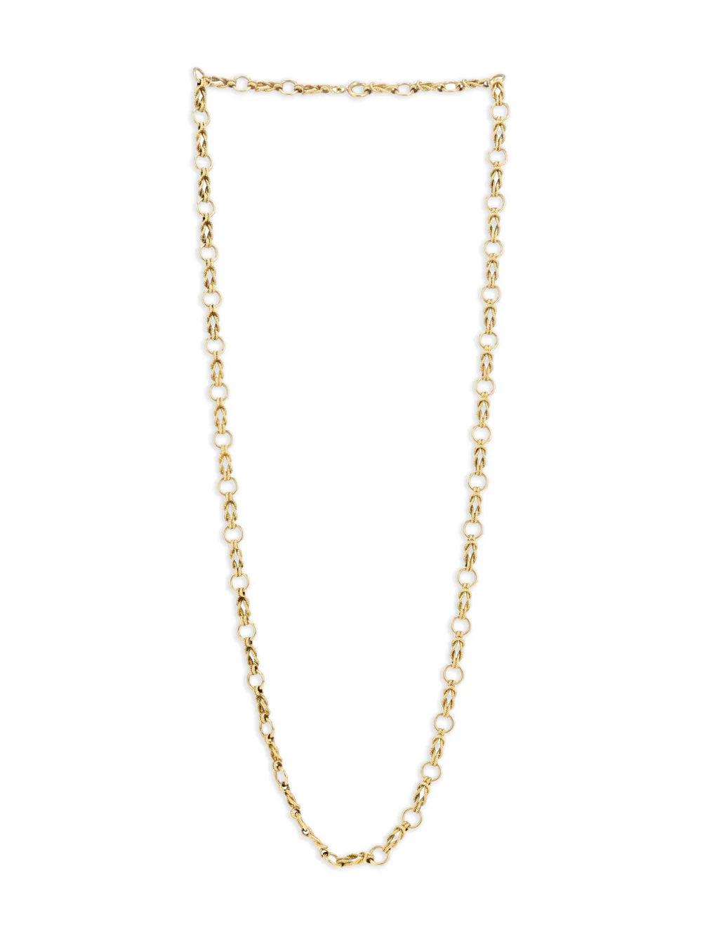 Hermès Pre-Owned 18kt yellow gold Audierne necklace | Gold | Image 1