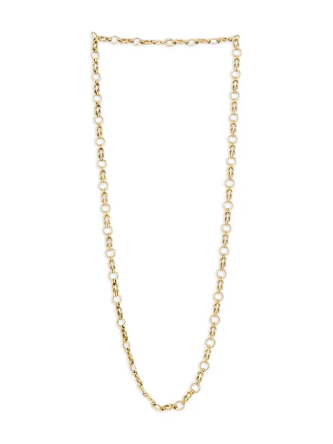 Hermès Pre-Owned 18kt yellow gold Audierne necklace 