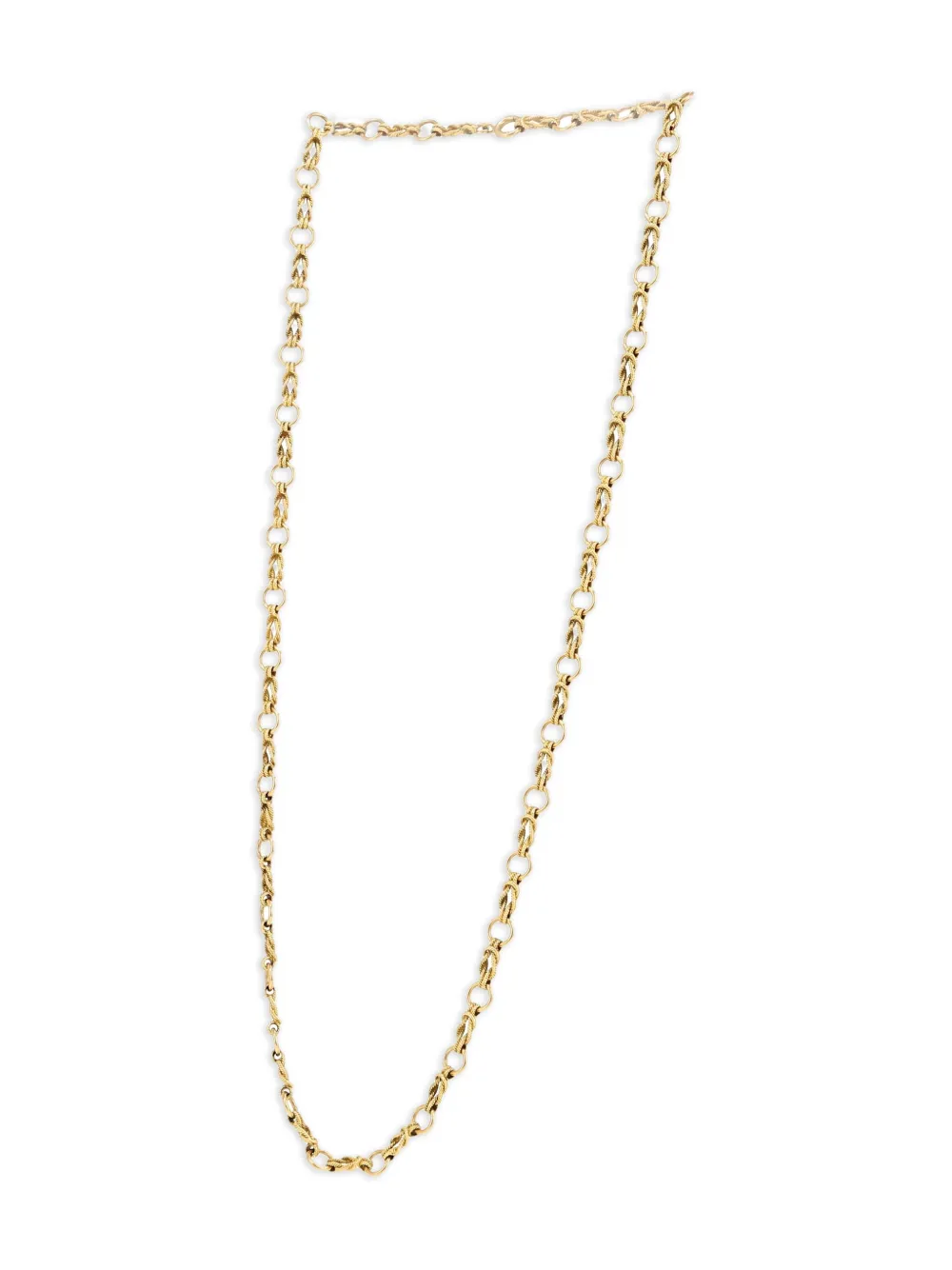 Hermès Pre-Owned 18kt yellow gold Audierne necklace | Women | Image 2