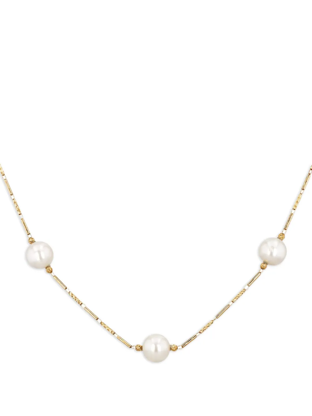 TASAKI pre-owned 18kt yellow gold pearl necklace | Gold | Image 1