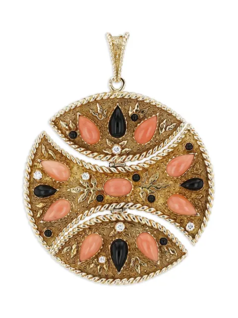 Van Cleef & Arpels Vintage collier or jaune 18ct à pierres variées (années 1970)