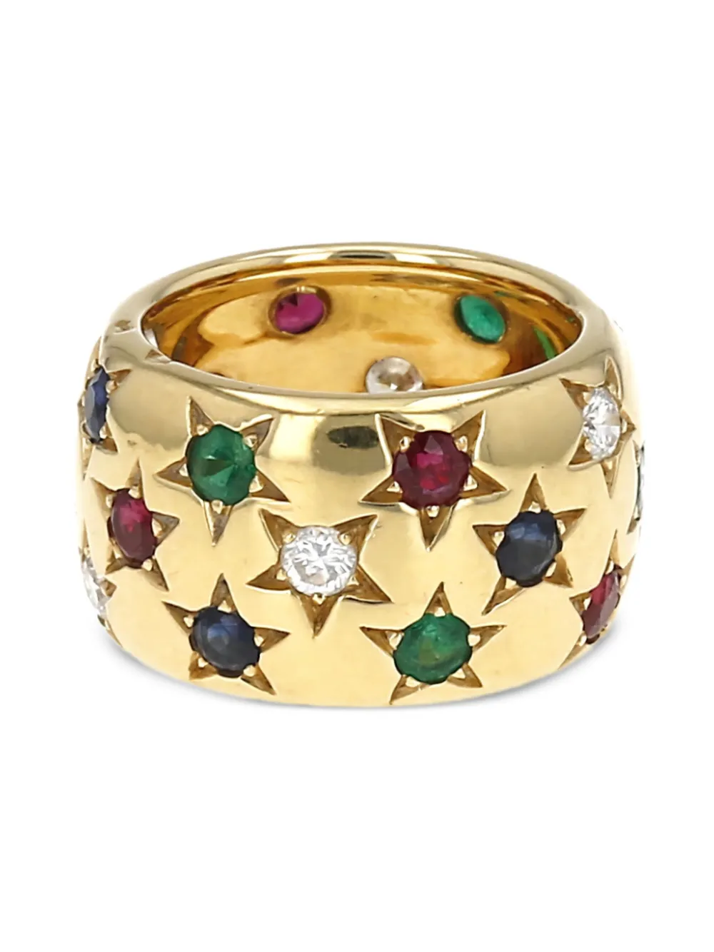Cartier yellow gold Sleeve stones and diamonds ring | Image 2