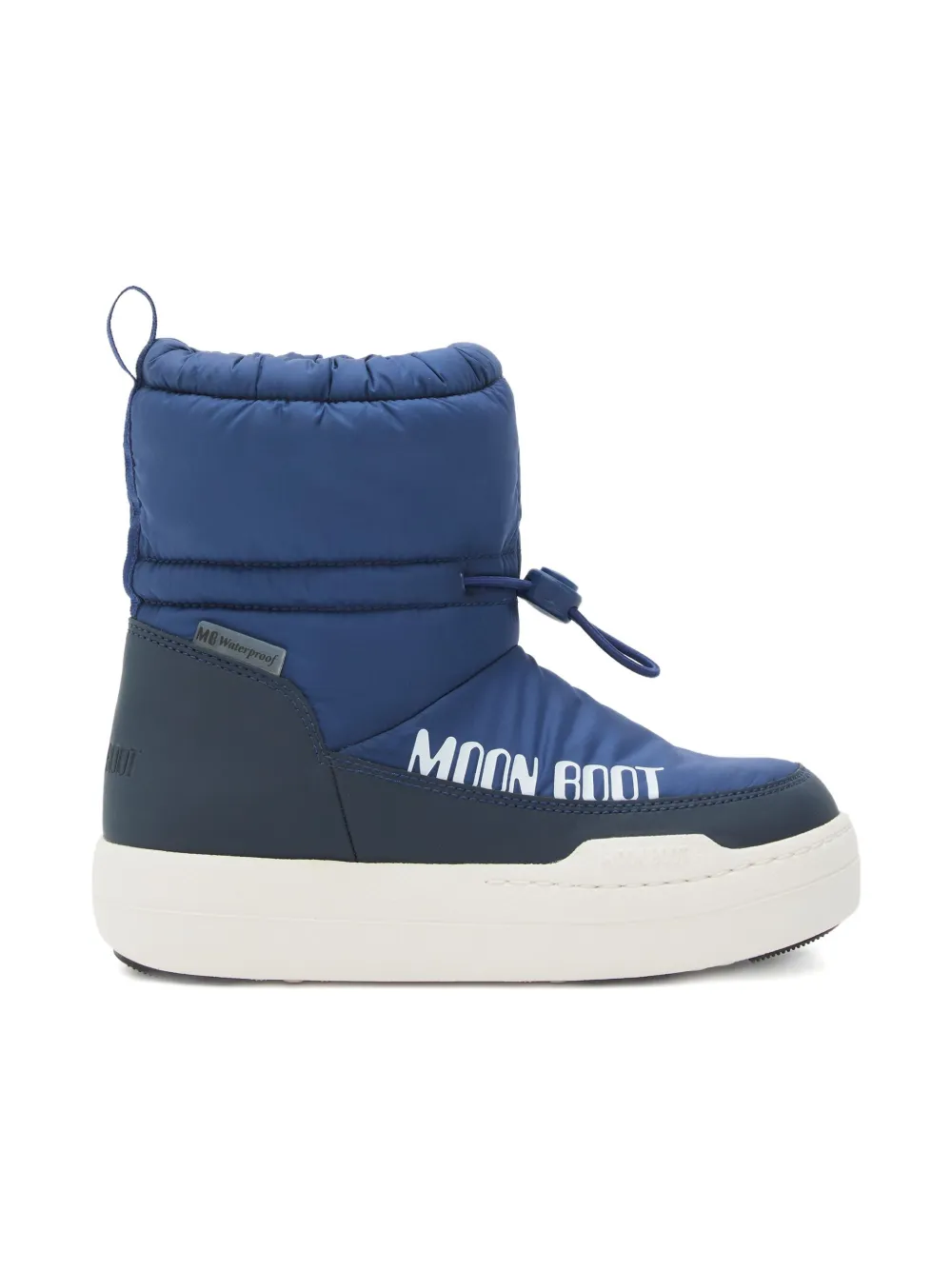 Moon Boot Kids Park Strap padded snow boots Blue