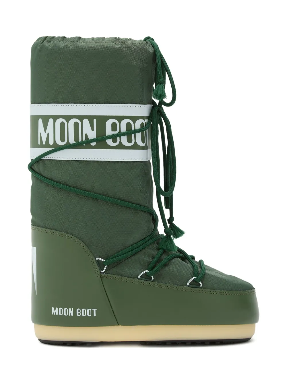 Moon Boot Kids レースアップ ブーツ - グリーン Moon Boot Kids レースアップ ブーツ - グリーン