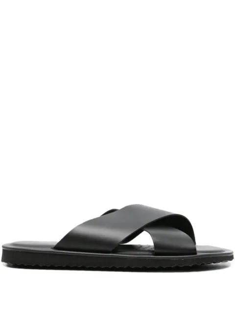 Geox Erice cross-strap leather sandals