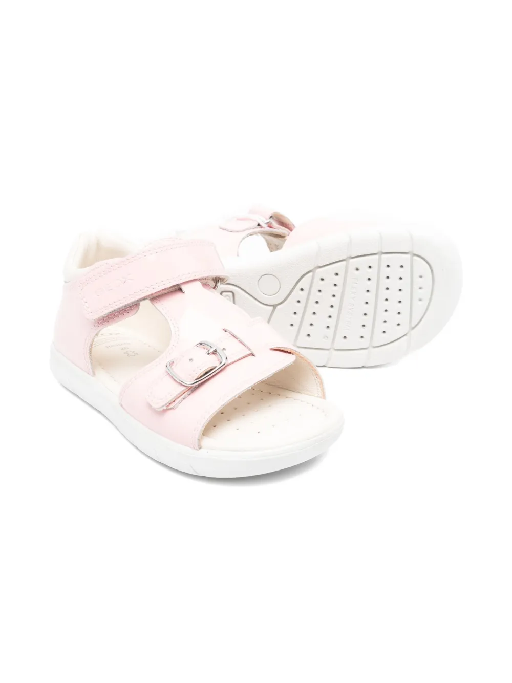 Geox Kids Alul buckle-fastening leather sandals | Open Toe Sandals | Image 2