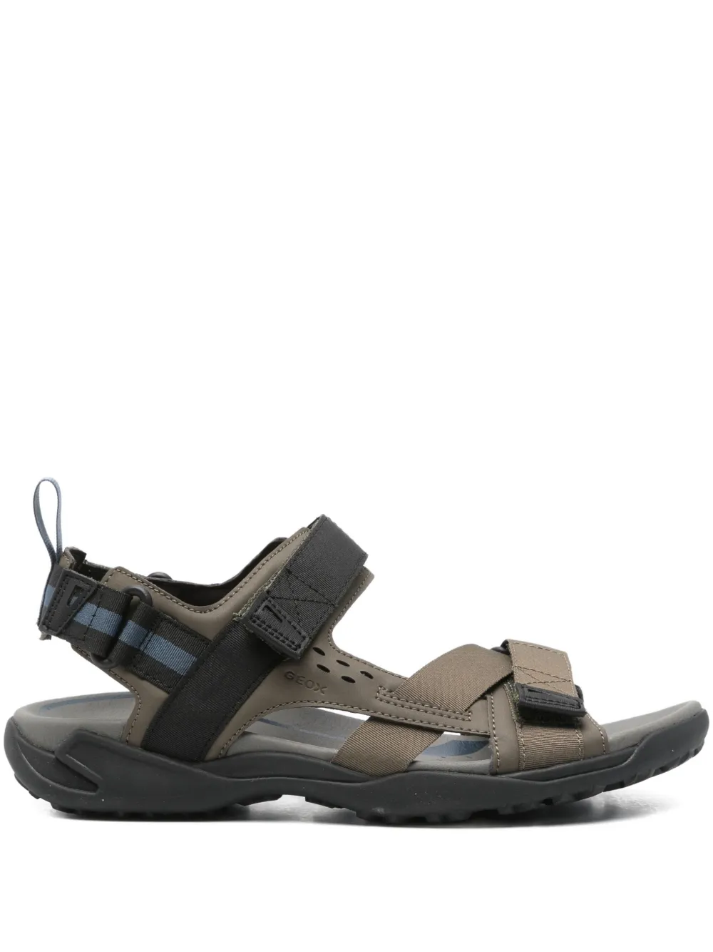 Geox Terreno grip strap sandals Green