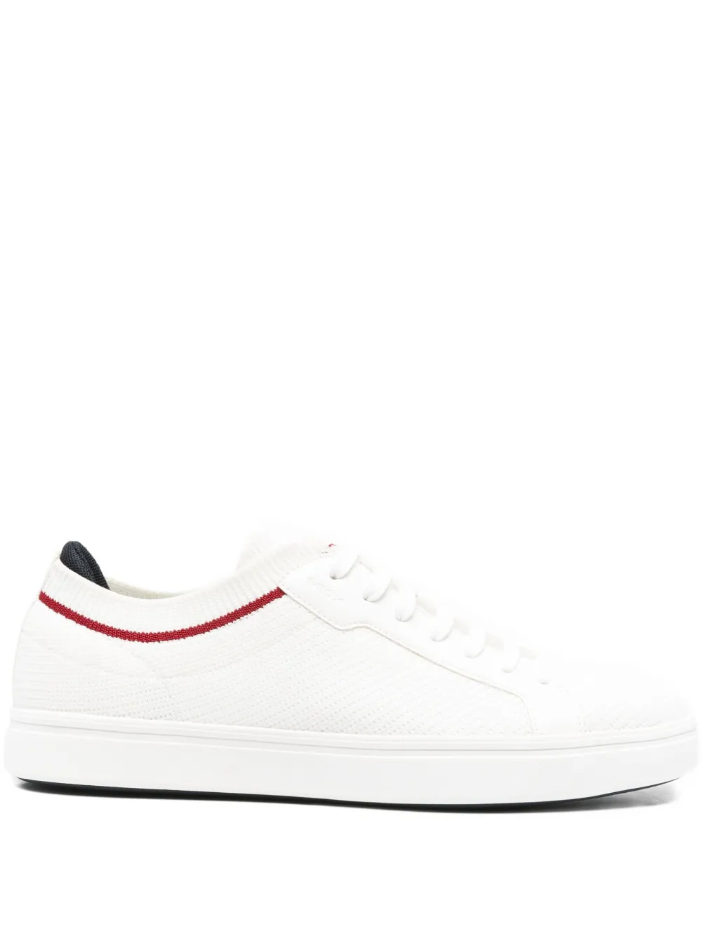 Geox Baltmoore knitted-panel lace-up sneakers White