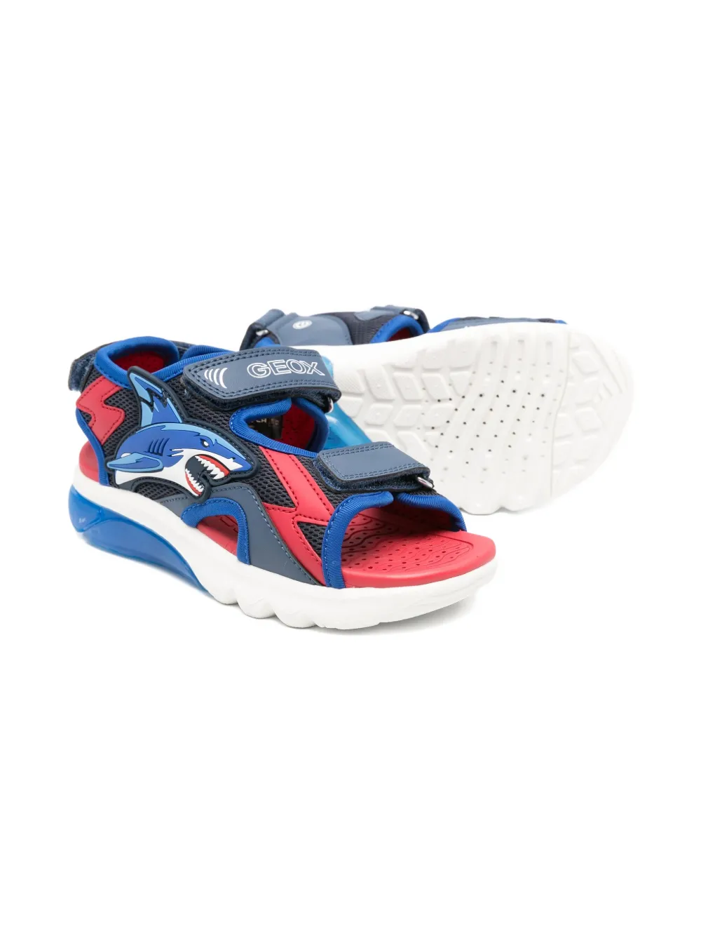 Geox Kids Ciberdron shark-patch sandals | Open Toe Sandals | Image 2