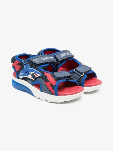Geox Kids sandales Ciberdron à écusson requin