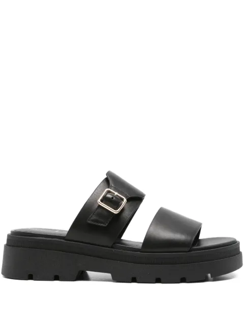 Geox buckle-detail platform sandals