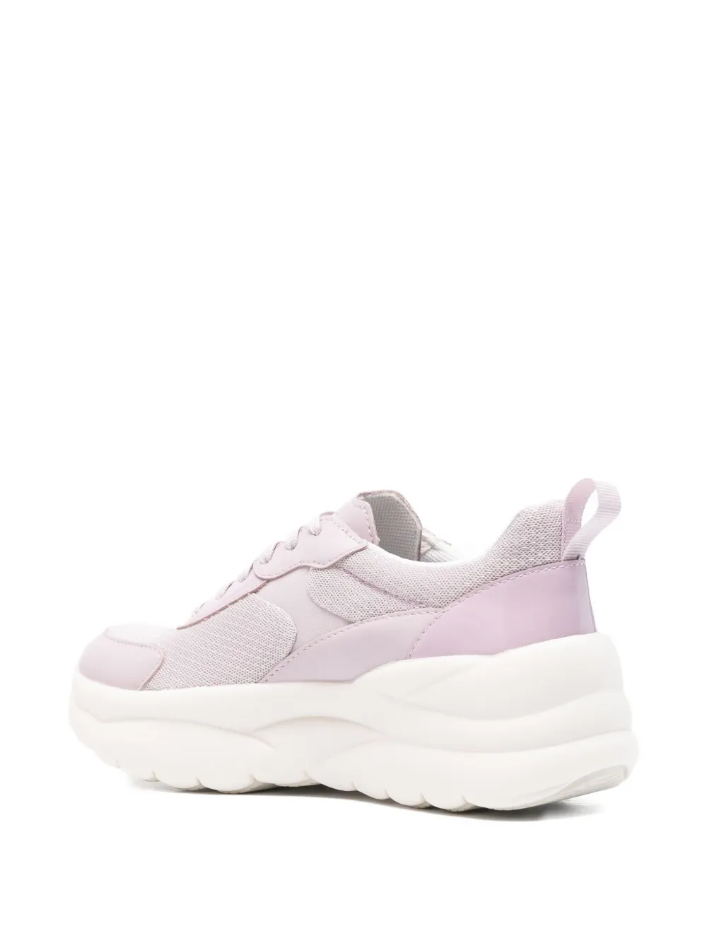 Geox Xtors mesh-panel sneakers Roze