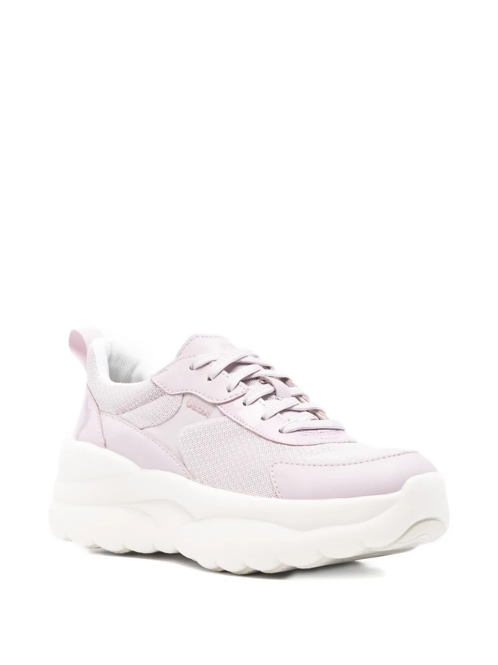 Geox Xtors mesh-panel sneakers Roze