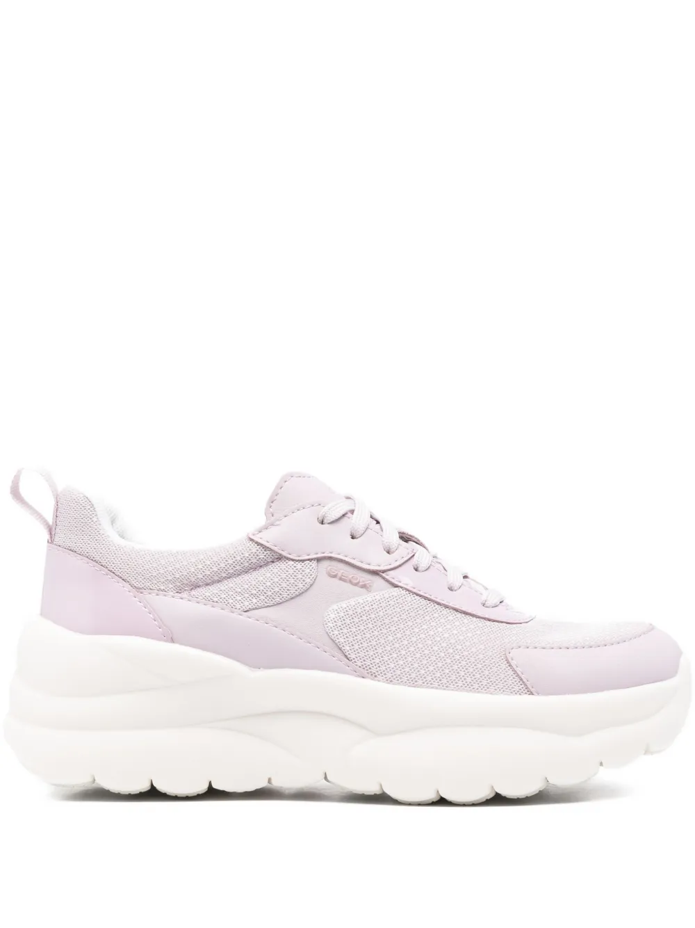 Geox Xtors mesh-panel sneakers Pink