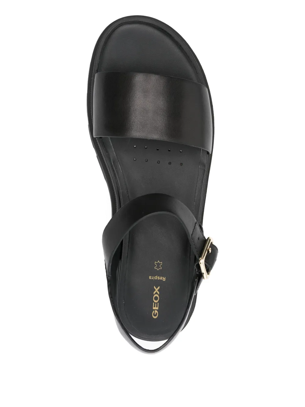 Geox 50mm Adacter S buckle ankle-strap sandals Black