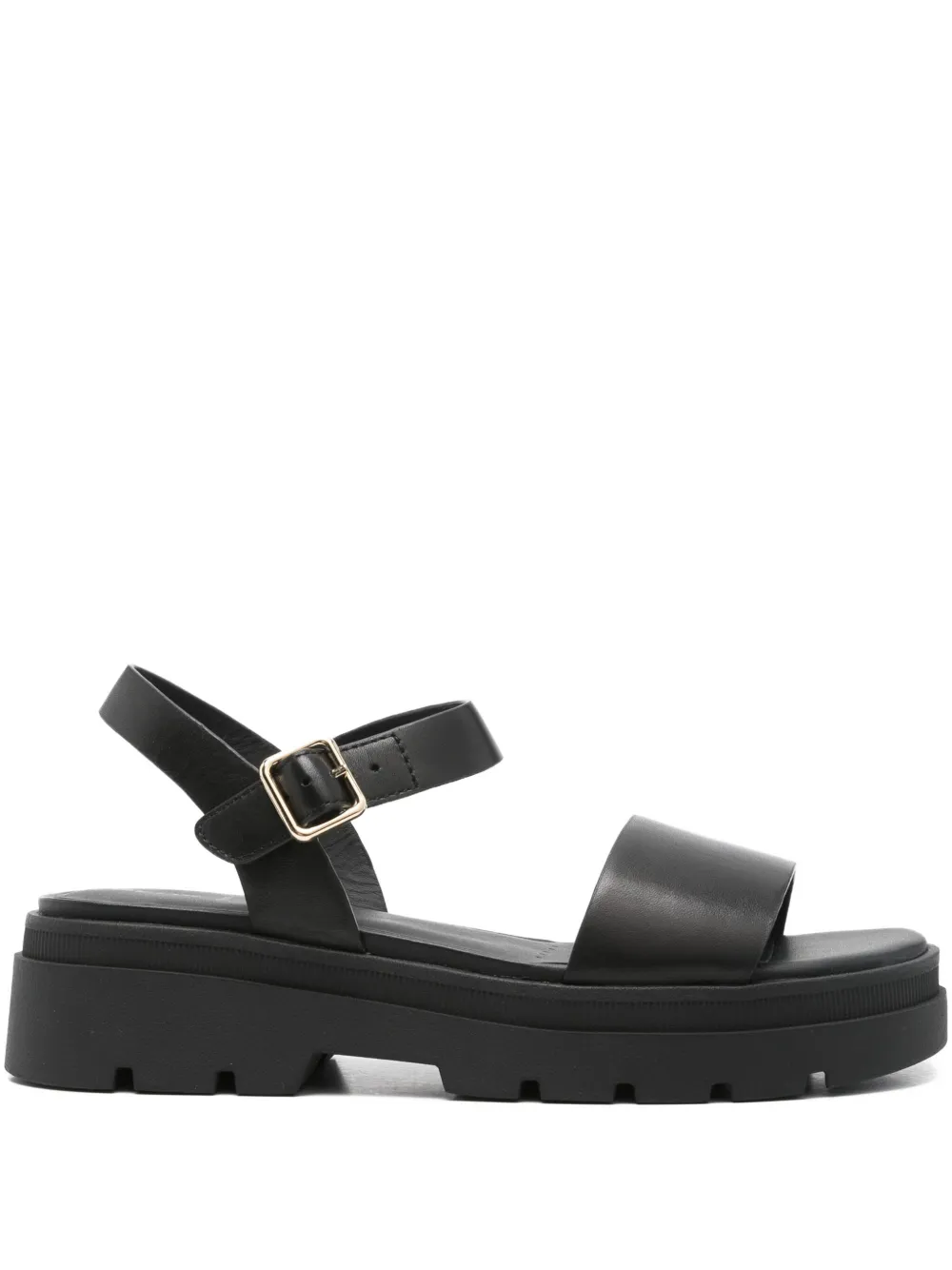 Geox 50mm Adacter S buckle ankle-strap sandals Black