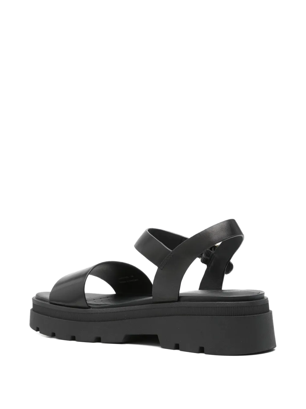 Geox 50mm Adacter S buckle ankle-strap sandals Black