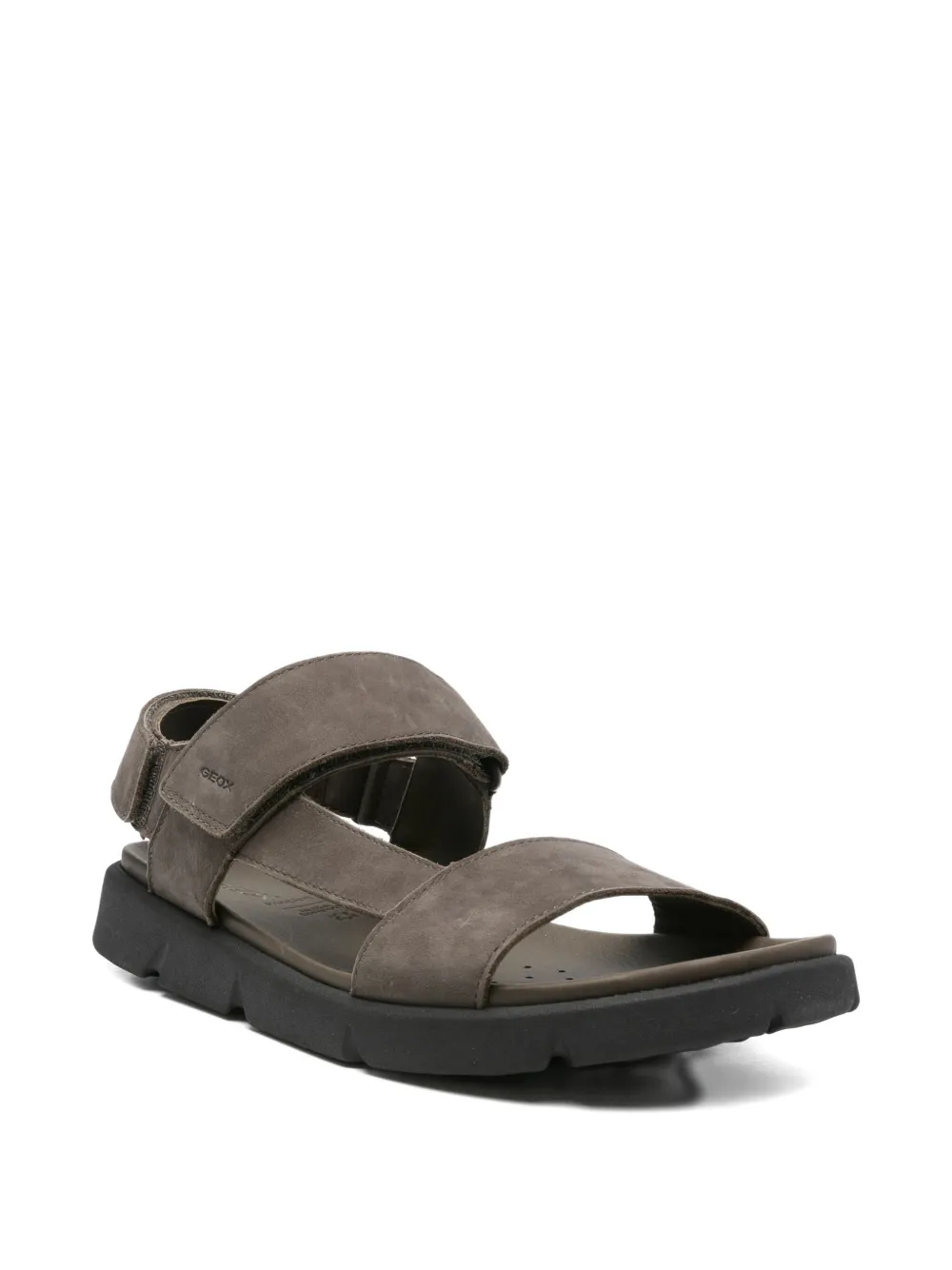 Geox Xand double-strap sandals Green