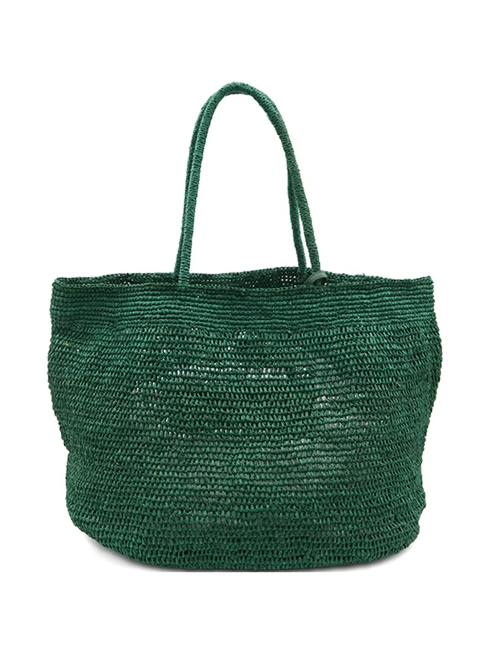 The Row Borsa tote Oregon intrecciata - Verde