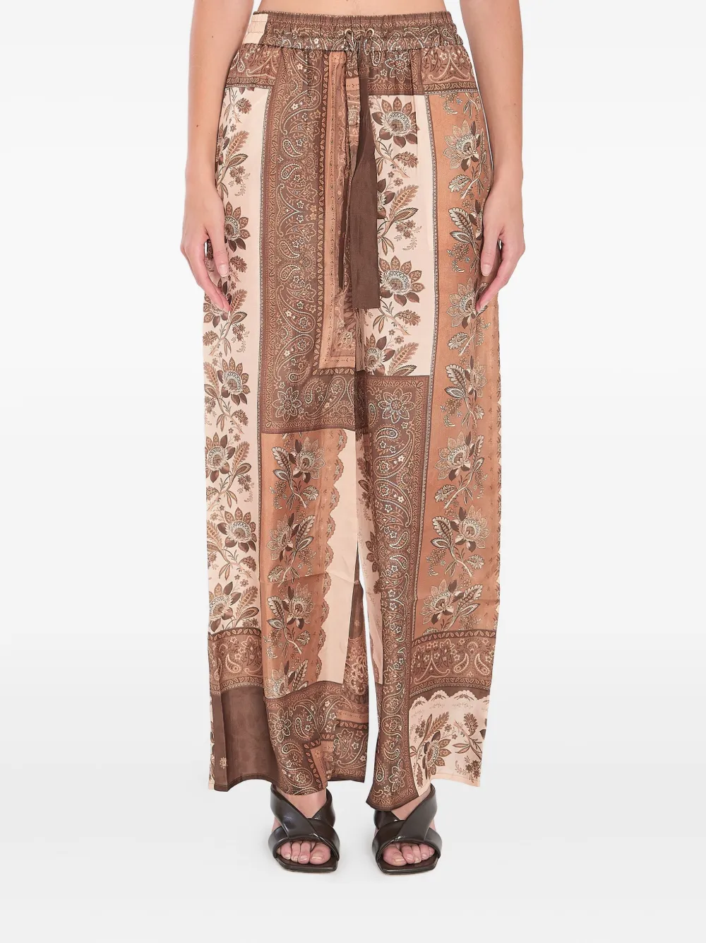 Zimmermann Lucky Paisley-print Trousers