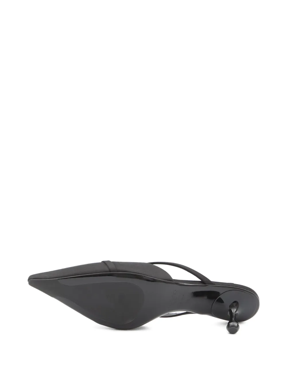 Jimmy Choo 50mm Sana pearl-embellished mules Black