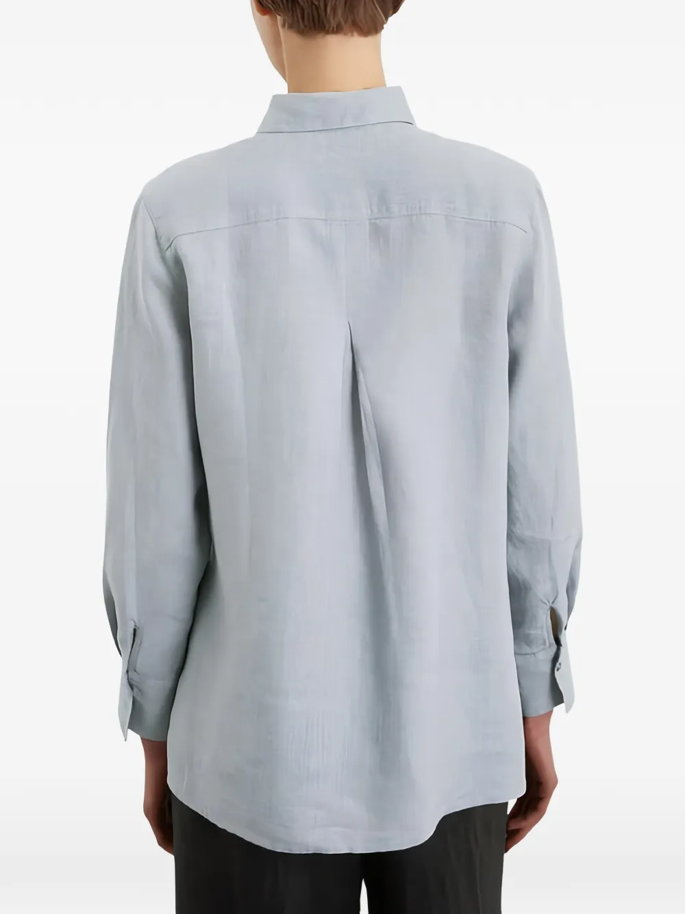 Marc O'Polo Blouse met borstzak Blauw