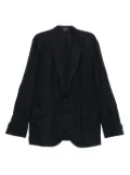 Marc O'Polo notched linen blazer - Blue