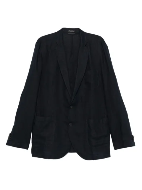 Marc O'Polo notched linen blazer