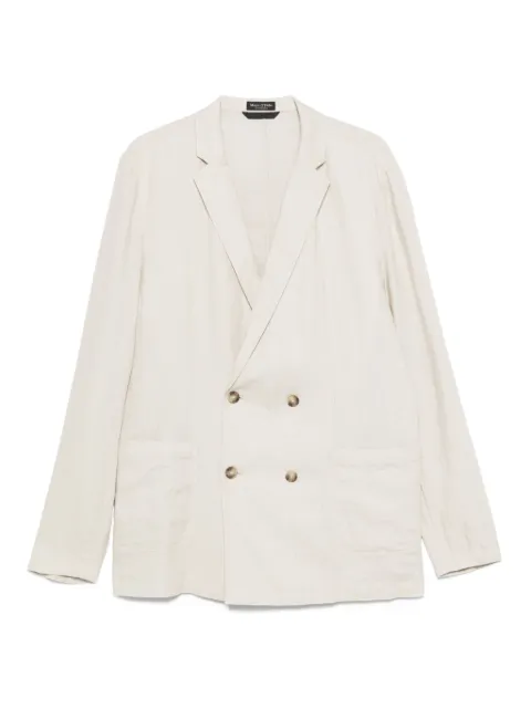 Marc O'Polo double-breasted linen blazer