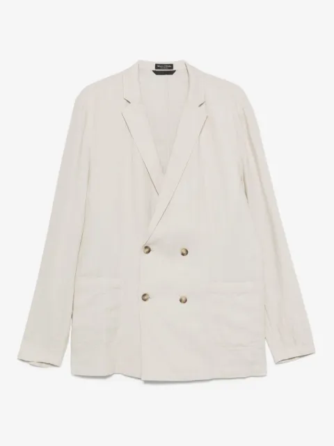 Marc O'Polo double-breasted linen blazer